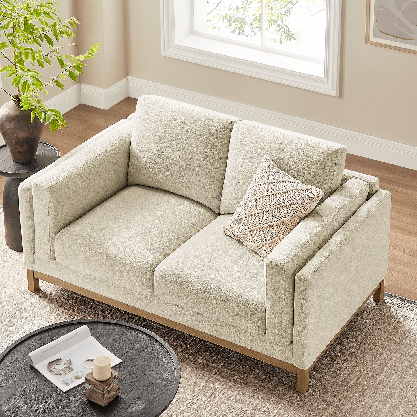 Roscoe 63 inch Fabric Loveseat by Modway EEI-7328