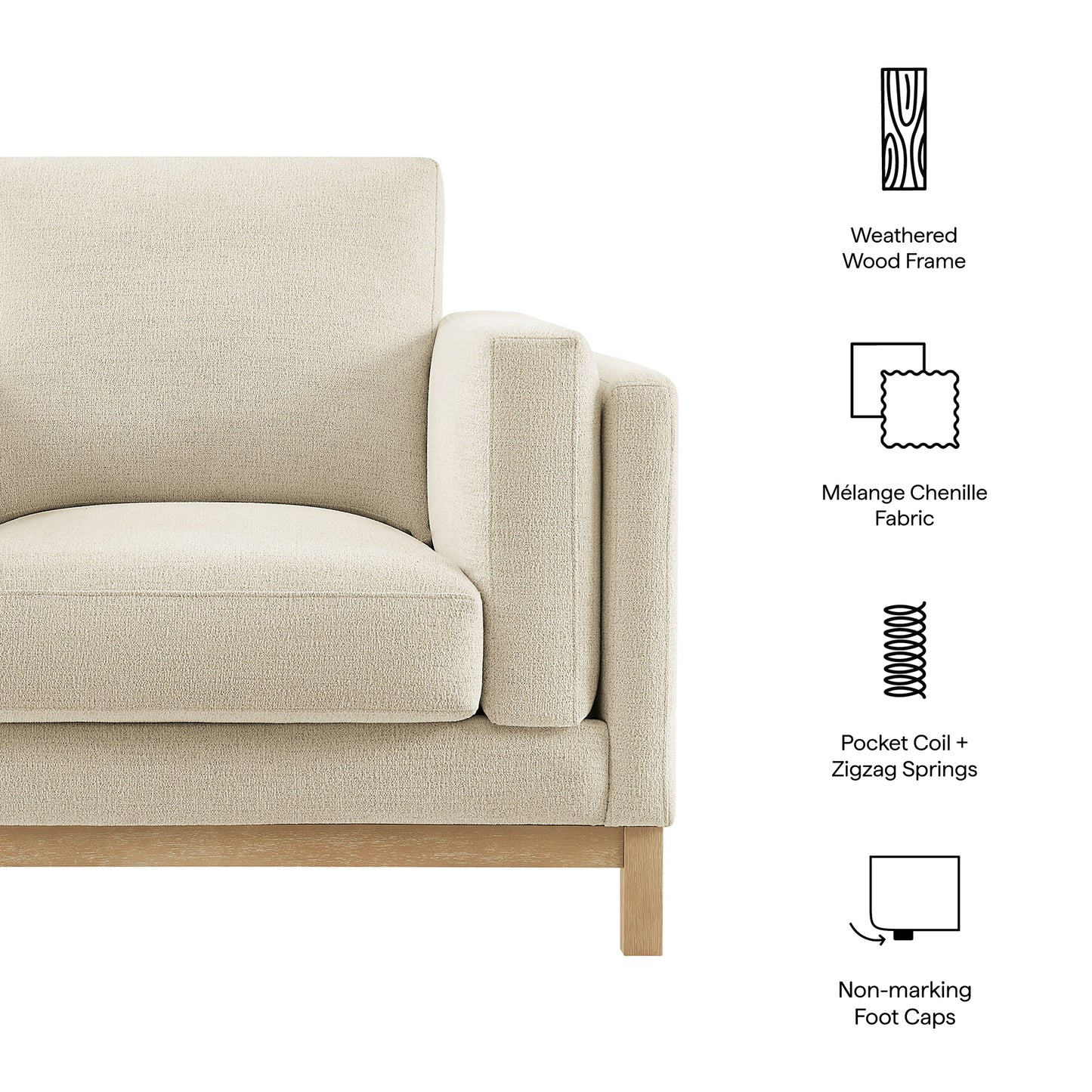 Roscoe Fabric Armchair by Modway EEI-7329