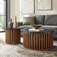Fortitude Round Faux Marble Top Nesting Coffee Table Set by Modway EEI-7345 FredCo