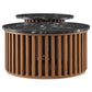 Fortitude Round Faux Marble Top Nesting Coffee Table Set by Modway EEI-7345 FredCo