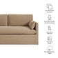 Wellfleet Slipcovered Linen-Blend Loveseat by Modway EEI-7356