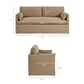 Wellfleet Slipcovered Linen-Blend Loveseat by Modway EEI-7356