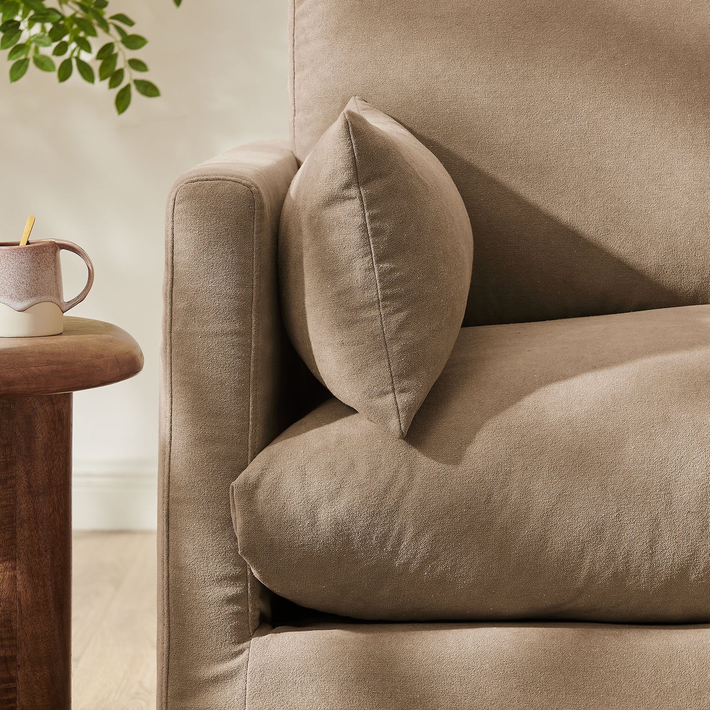 Wellfleet Slipcovered Linen-Blend Armchair by Modway EEI-7357