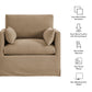 Wellfleet Slipcovered Linen-Blend Armchair by Modway EEI-7357