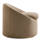 Sadie Slipcovered Linen-Blend Round Accent Chair by Modway EEI-7358