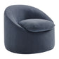 Sadie Slipcovered Linen-Blend Round Accent Chair by Modway EEI-7358