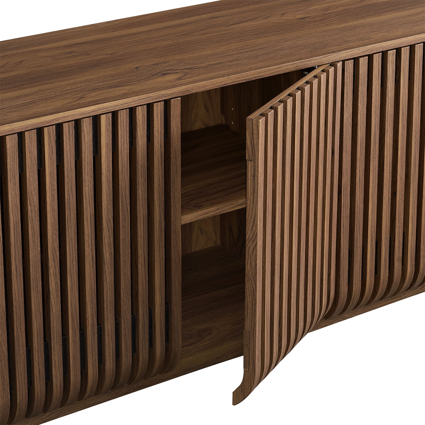 Fortitude 75" Curved Sideboard Storage Cabinet by Modway EEI-7359 FredCo