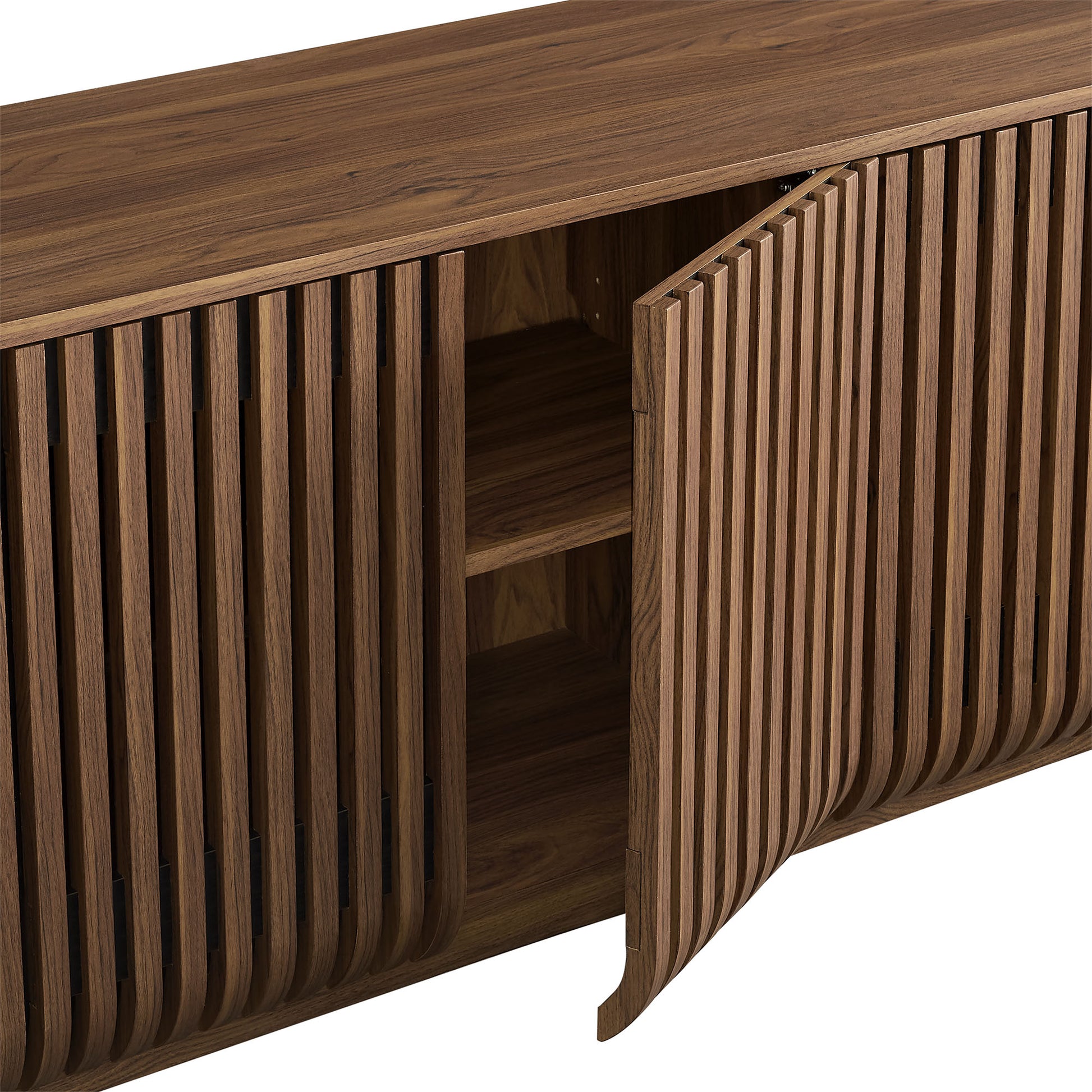 Fortitude 75" Curved Sideboard Storage Cabinet by Modway EEI-7359 FredCo