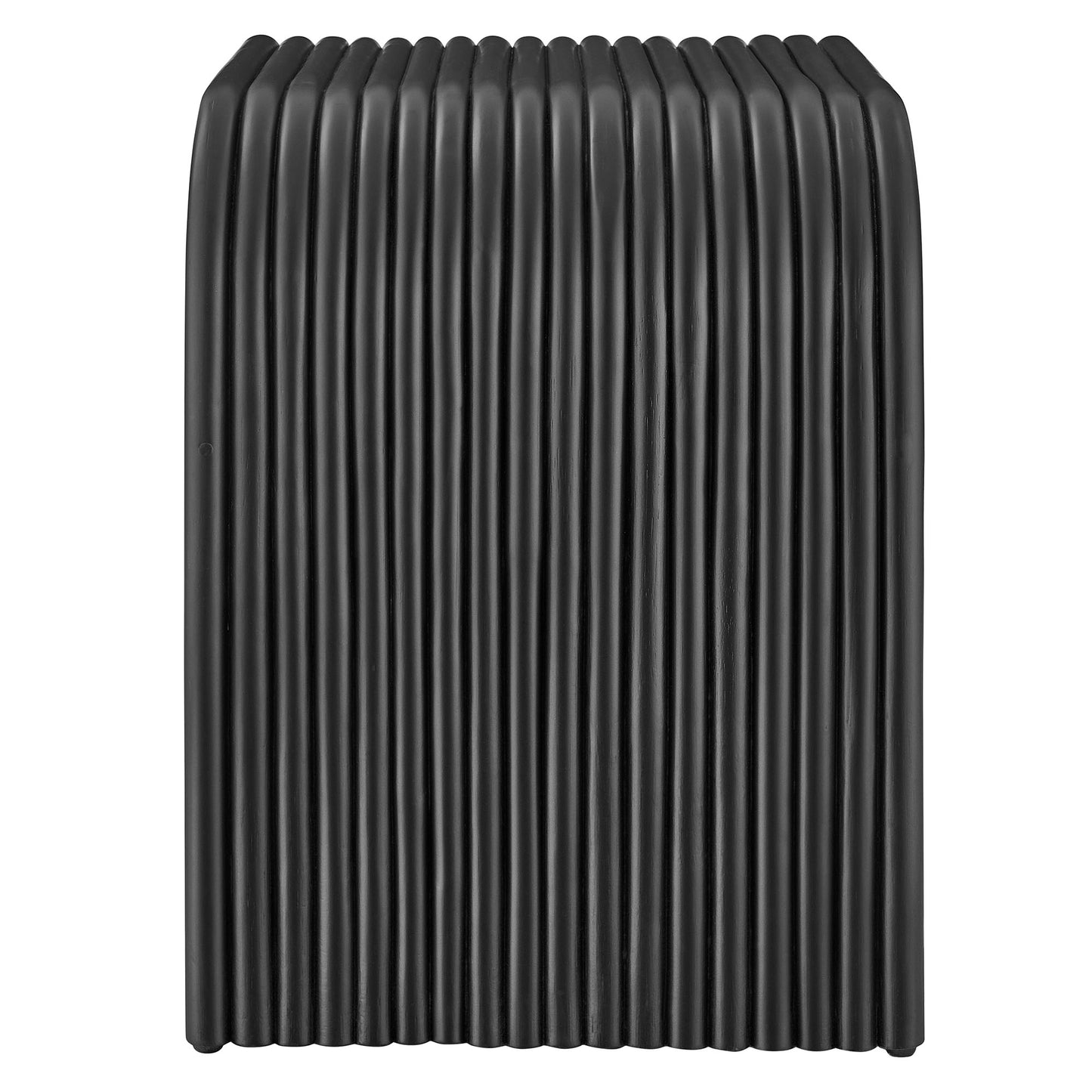 Eve Curved Natural Rattan Side Table by Modway EEI-7361