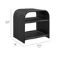 Eve Curved Natural Rattan Side Table by Modway EEI-7361