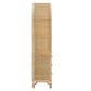 Jane 71 Inch Tall Arched Natural Rattan Bookshelf by Modway EEI-7362