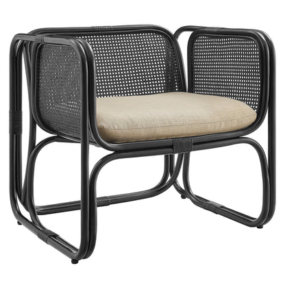 Ellis Natural Rattan Accent Armchair by Modway EEI-7365