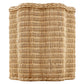 Erika Scalloped Natural Rattan Side Table by Modway EEI-7366