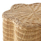 Erika Scalloped Natural Rattan Side Table by Modway EEI-7366