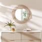 Jade Round Rattan Macrame Wall Mirror by Modway EEI-7367