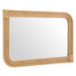 Corsica Curved Rectangle Rattan Wall Mirror by Modway EEI-7368