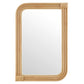 Corsica Curved Rectangle Rattan Wall Mirror by Modway EEI-7368