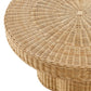 Ainsley 32 Inch Round Natural Rattan Coffee Table by Modway EEI-7370