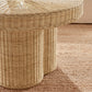 Ainsley 32 Inch Round Natural Rattan Coffee Table by Modway EEI-7370