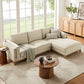 Roscoe Right-Facing Fabric Sectional Sofa with Chaise by Modway EEI-7375