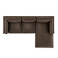 Roscoe Right-Facing Vegan Leather Sectional Sofa with Chaise by Modway EEI-7377