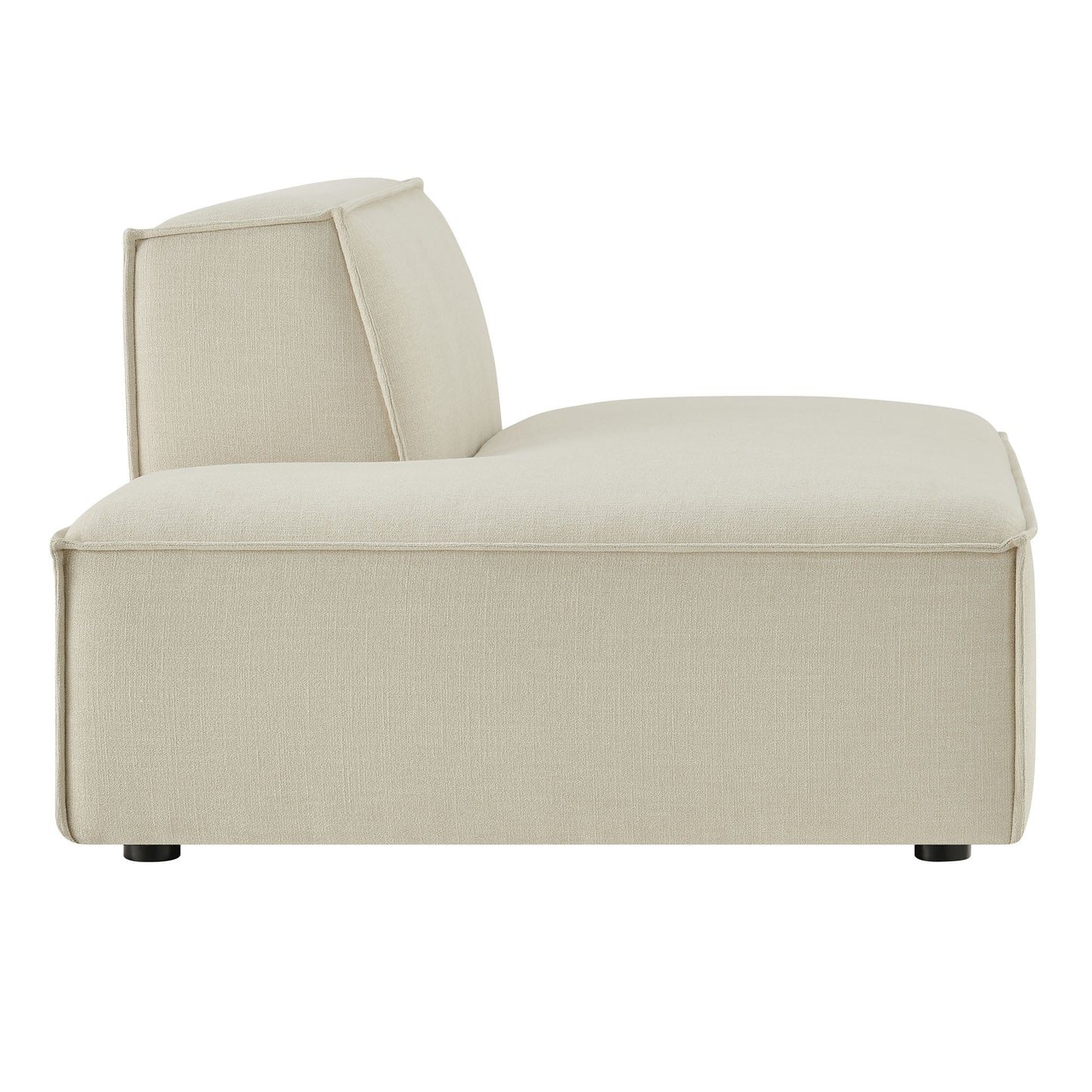 Restore Performance Fabric Upholstered Left-Facing Armless Modular Chaise by Modway EEI-7386