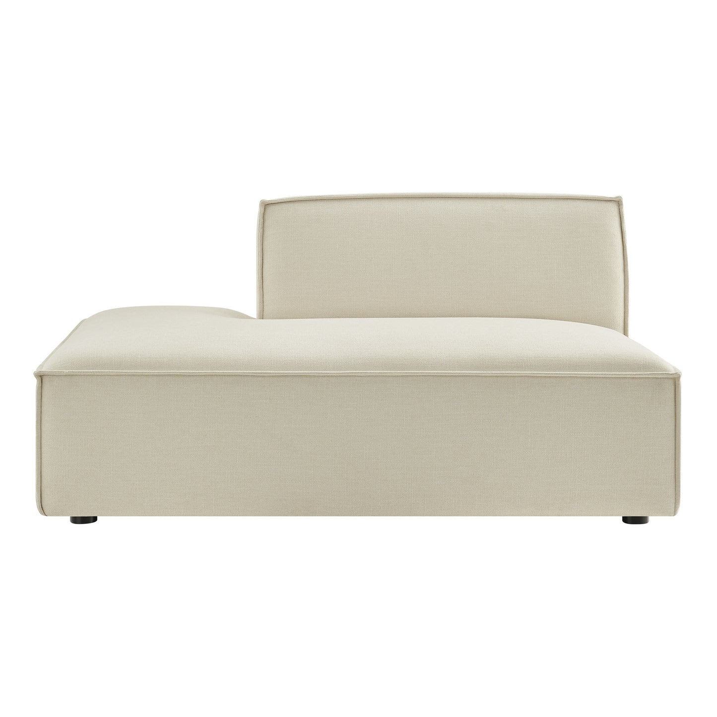 Restore Performance Fabric Upholstered Left-Facing Armless Modular Chaise by Modway EEI-7386