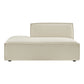 Restore Performance Fabric Upholstered Left-Facing Armless Modular Chaise by Modway EEI-7386