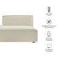 Restore Performance Fabric Upholstered Left-Facing Armless Modular Chaise by Modway EEI-7386