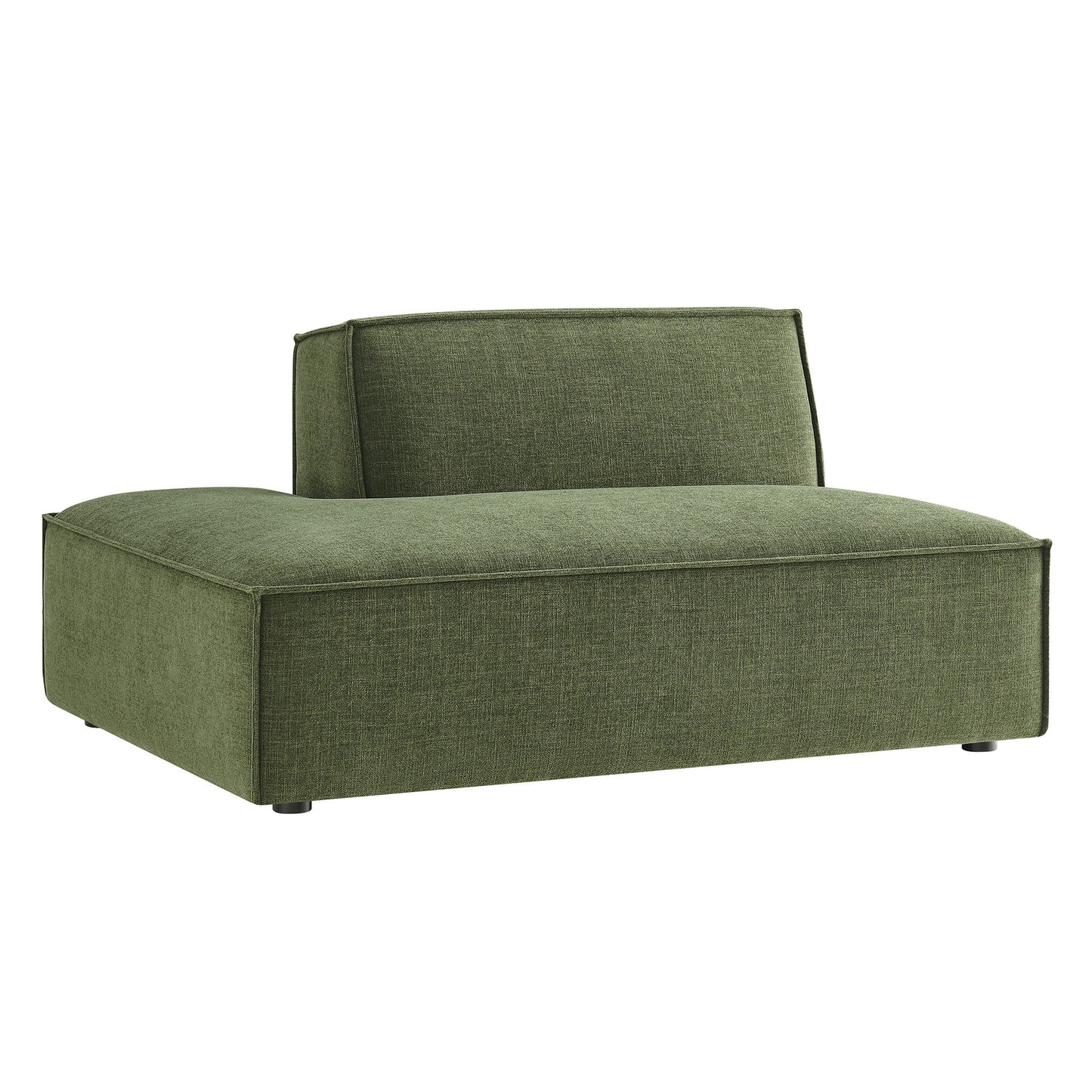 Restore Performance Fabric Upholstered Left-Facing Armless Modular Chaise by Modway EEI-7386