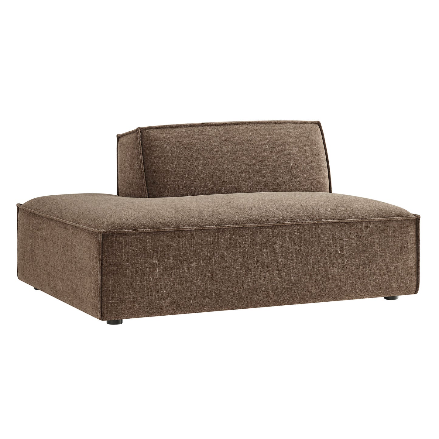 Restore Performance Fabric Upholstered Left-Facing Armless Modular Chaise by Modway EEI-7386