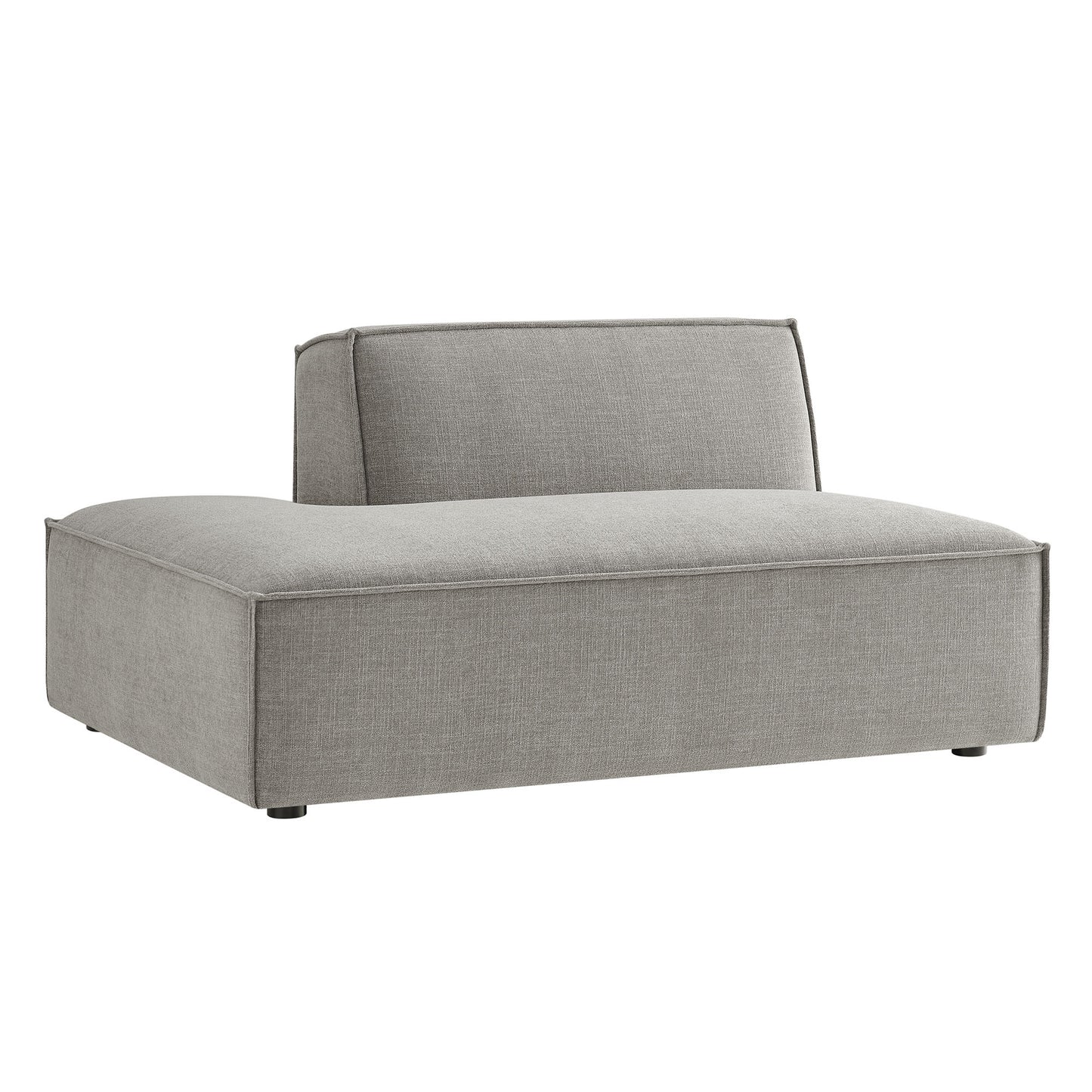 Restore Performance Fabric Upholstered Left-Facing Armless Modular Chaise by Modway EEI-7386