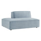 Restore Performance Fabric Upholstered Left-Facing Armless Modular Chaise by Modway EEI-7386