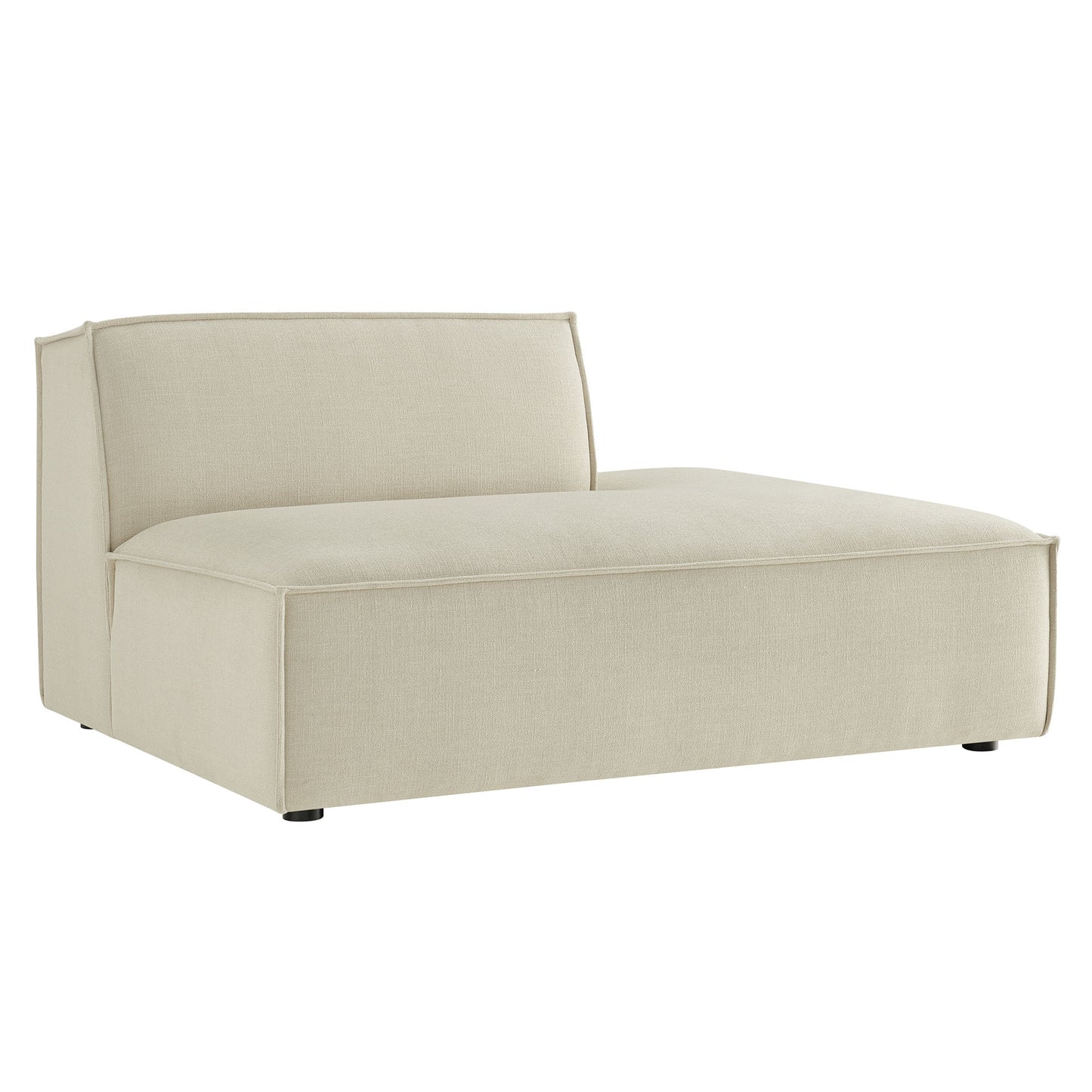 Restore Performance Fabric Upholstered Right-Facing Armless Modular Chaise by Modway EEI-7388