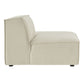 Restore Performance Fabric Upholstered Right-Facing Armless Modular Chaise by Modway EEI-7388