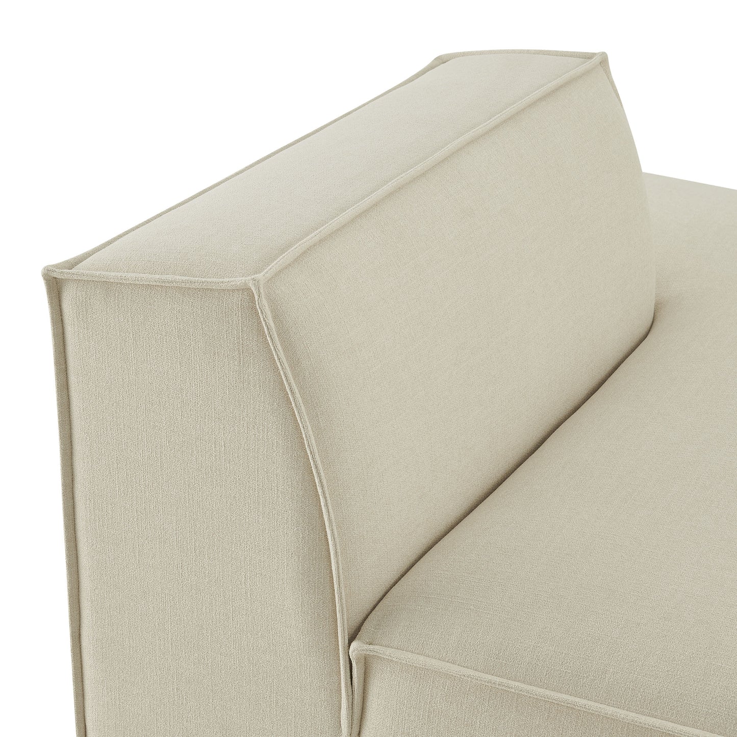 Restore Performance Fabric Upholstered Right-Facing Armless Modular Chaise by Modway EEI-7388