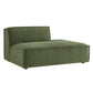Restore Performance Fabric Upholstered Right-Facing Armless Modular Chaise by Modway EEI-7388