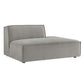 Restore Performance Fabric Upholstered Right-Facing Armless Modular Chaise by Modway EEI-7388