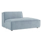 Restore Performance Fabric Upholstered Right-Facing Armless Modular Chaise by Modway EEI-7388
