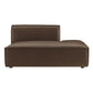 Restore Vegan Leather Right-Facing Armless Modular Chaise by Modway EEI-7389