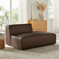 Restore Vegan Leather Right-Facing Armless Modular Chaise by Modway EEI-7389