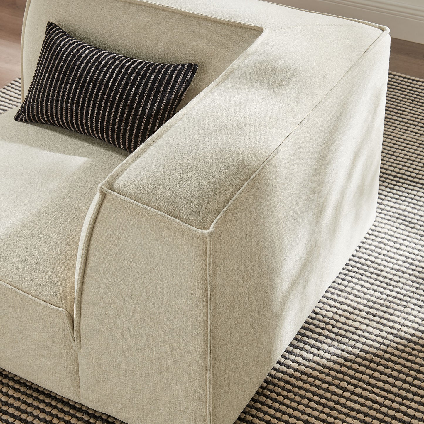 Restore Performance Fabric Upholstered Modular Corner Chair by Modway EEI-7393