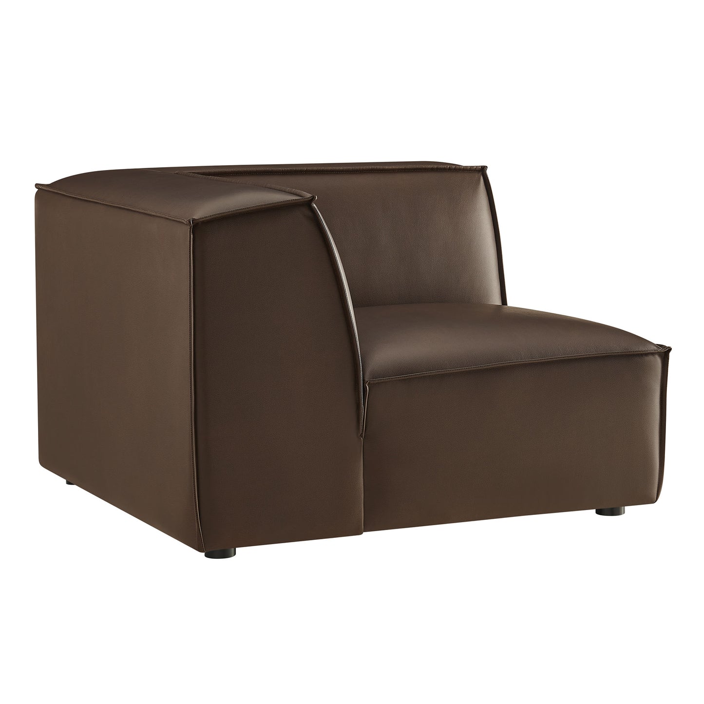 Restore Vegan Leather Modular Corner Chair by Modway EEI-7394
