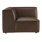 Restore Vegan Leather Modular Corner Chair by Modway EEI-7394