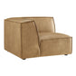 Restore Vegan Leather Modular Corner Chair by Modway EEI-7394
