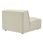 Restore Performance Fabric Upholstered Armless Modular Chair by Modway EEI-7395
