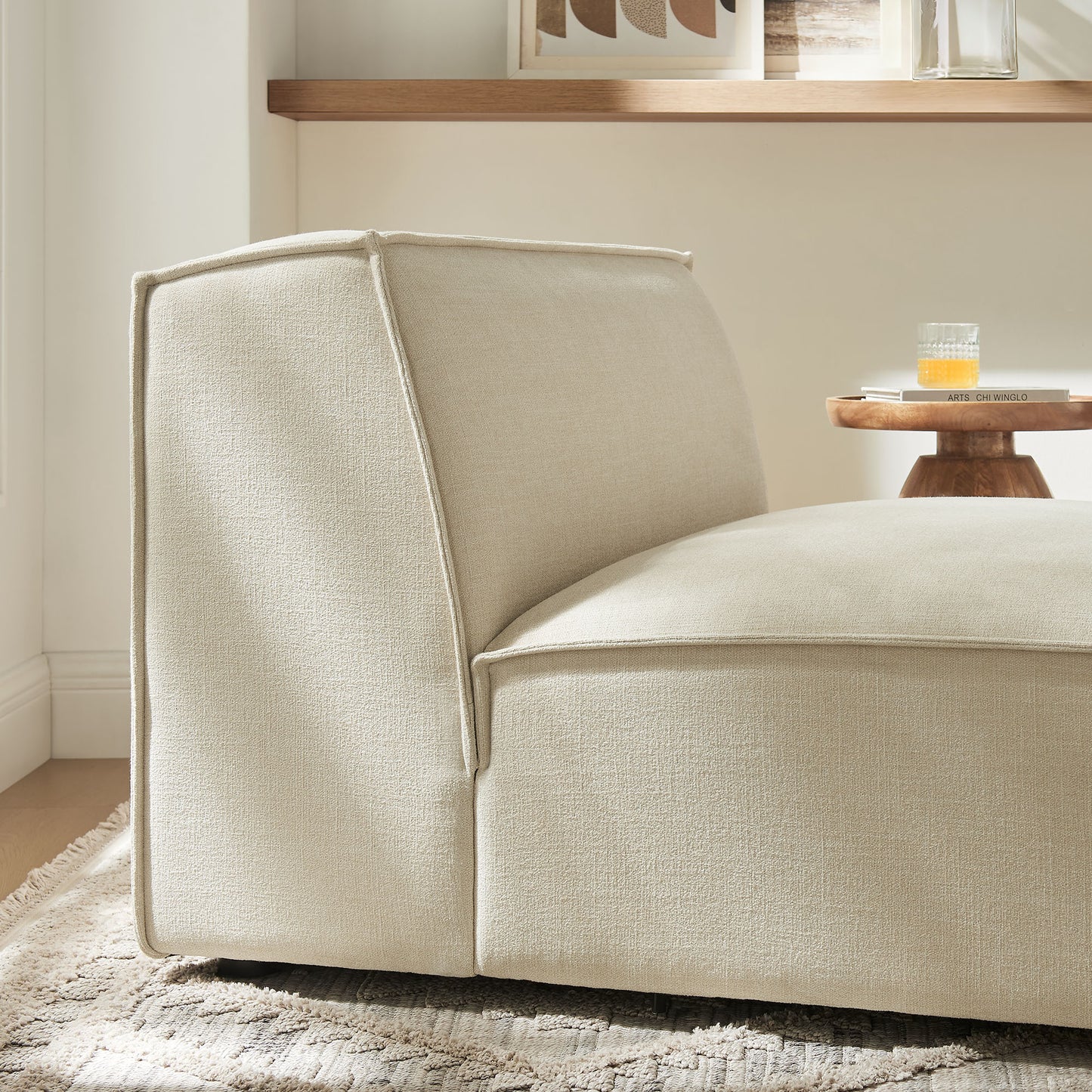 Restore Performance Fabric Upholstered Armless Modular Chair by Modway EEI-7395