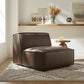 Restore Vegan Leather Armless Modular Chair by Modway EEI-7396