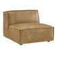 Restore Vegan Leather Armless Modular Chair by Modway EEI-7396