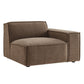 Restore Performance Fabric Upholstered Right-Facing Modular Lounge Chair by Modway EEI-7397
